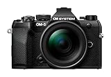 OM SYSTEM OM-5 Mark II BLK w/M.ZUIKO Digital ED 12-45mm F4.0 PRO KIT Compact Light Weight Weather Sealed 4K Video Camera Best for Outdoor Travel