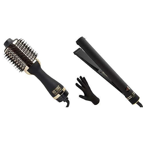 Plancha para cabello Hot Tools 24K Gold 1-1/4 pulg miniatura 1