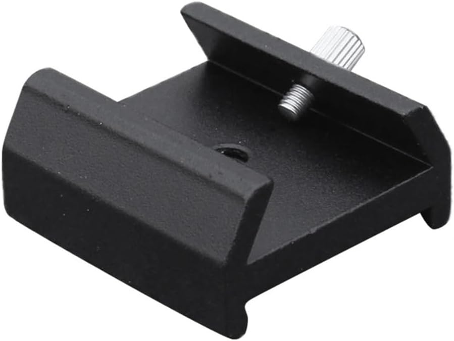 Astrophotography Accessories A89E-Universal Dovetail Groove with Screw Quick-Connect Finder Scope Guide Scope Adapter Bracket for Telescope