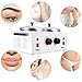 Wax Warmer Double Pot, Professional Electric Heater for Facial, Body, Spa, and Salon, 1.2L Dual Adjustable Temperature with 100 Wooden Craft Sticks, Hair Removal