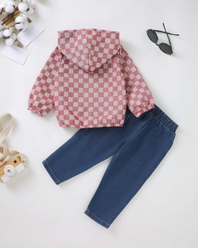 Image of Toddler Boy Clothes Baby Boy Outfit Letter Prints Hoodies Top Ripped Jeans Cute Boys Clothing Set Fall Winter