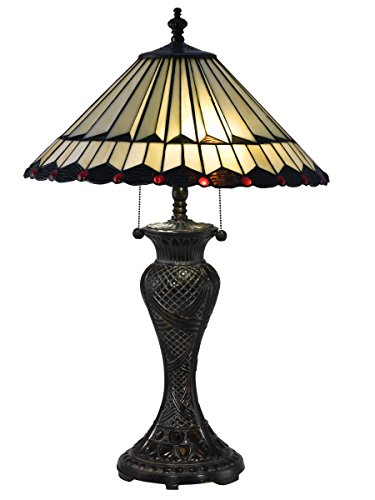 Lowest Price Dale Tiffany TT17117 Trenton Table Lamp, 28.5, Amber Holiday Deals 🛒 Dale Tiffany TT17117 Trenton Table Lamp, 28.5, Amber