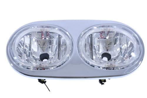 Bloque delantero para faro AVDB-Moto acabado superior Harley Road Glide