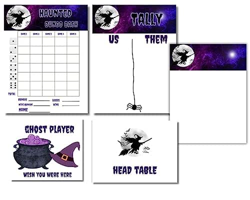 Amazon.com: BUNCO Halloween theme set. It's bunco time! Themed bunco ...