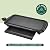 BELLA Electric Griddle with Warming Tray - Smokeless Indoor Grill, Nonstick Surface, Adjustable Temperature & Cool-touch Handles, 10" x 18", Copper/Black