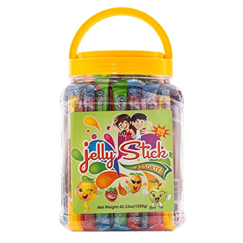 Dulces MDM Jelly Sticks Gel 60 pcs 1200 g miniatura 1