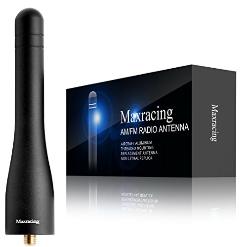 Maxracing Short Aluminum Antenna Compatible with 11 to 2015 Grand Cherokee