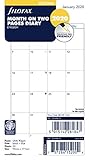 Filofax 2020 Personal/Compact Month to View Refill, Monthly, Jan 2020- Dec 2020, 6.75 x 3.75 inches (C68410-20)