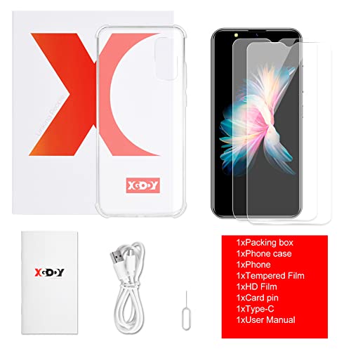 Xgody V40 Unlocked Cell Phones, 6.1 Inch 4G Smartphones, Android 10.0 Os With Free Dual Sim Quad Core, Dual 5Mp Camera, 3000 Mah Battery, Face Unlocking (Black) #TOP7