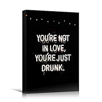 Canvas Wall Art Light Quotes Bedroom Industrial Inspirational Modern Art Multicolor Neon Photography Quotes Urban - 12x18 inches