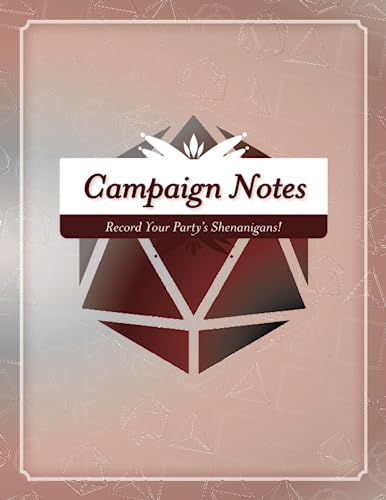 Campaign Notes (Swinging Axes): Record Your Party's Shenanigans!