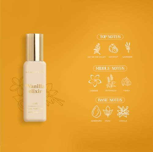 Image of Glamveda Cafe Romance Duo | Luxury Coffee Date & Vanilla Elixir Women Long Lasting | Pure Perfume for Woman 2x20ml | Coffee, Vanilla & Jasmine | Floral & Fruity Premium Fragrance Scent
