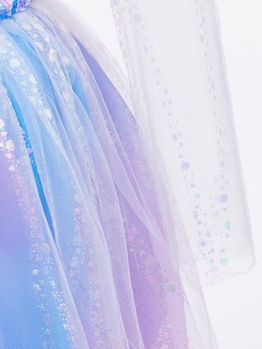 Disfraz Glinda para Niñas con Accesorios Morados miniatura 6