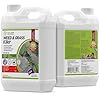 ECO Garden PRO - Organic Vinegar Weed Killer | Kid/Pet Safe | Clover Moss, Green Grass & Poison Ivy Killer for Lawns | Spray Ready Glyphosate Free Herbicide (1 Gallon)