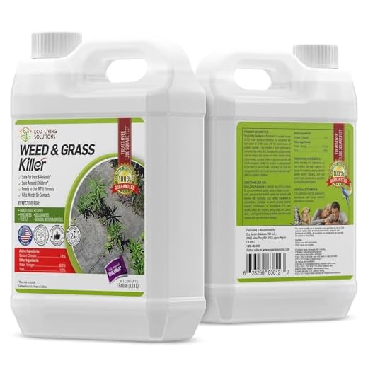 ECO Garden PRO - Organic Vinegar Weed Killer | Kid Safe Pet Safe | Clover Killer for Lawns | Moss Killer | Green Grass & Poison Ivy Killer | Spray Ready Glyphosate Free Herbicide (1 Gallon)