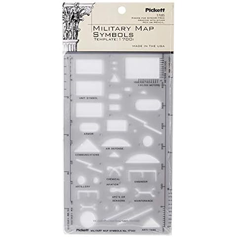 Pickett Military Map Symbols Template (1700I) Cover