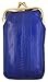 Marshal Eel skin Soft Leather Cigarette Case with Lighter Holder (Royal Blue)