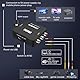Jewan RCA auf HDMI Konverter, AV auf HDMI Adapter, 1080P RCA Composite CVBS Video Audio Konverter mit USB-Netzkabel für PS2/SNES/VHS/Xbox/PS4/TV/VCR/DVD/Wii/Unterstützt PAL/NTSC