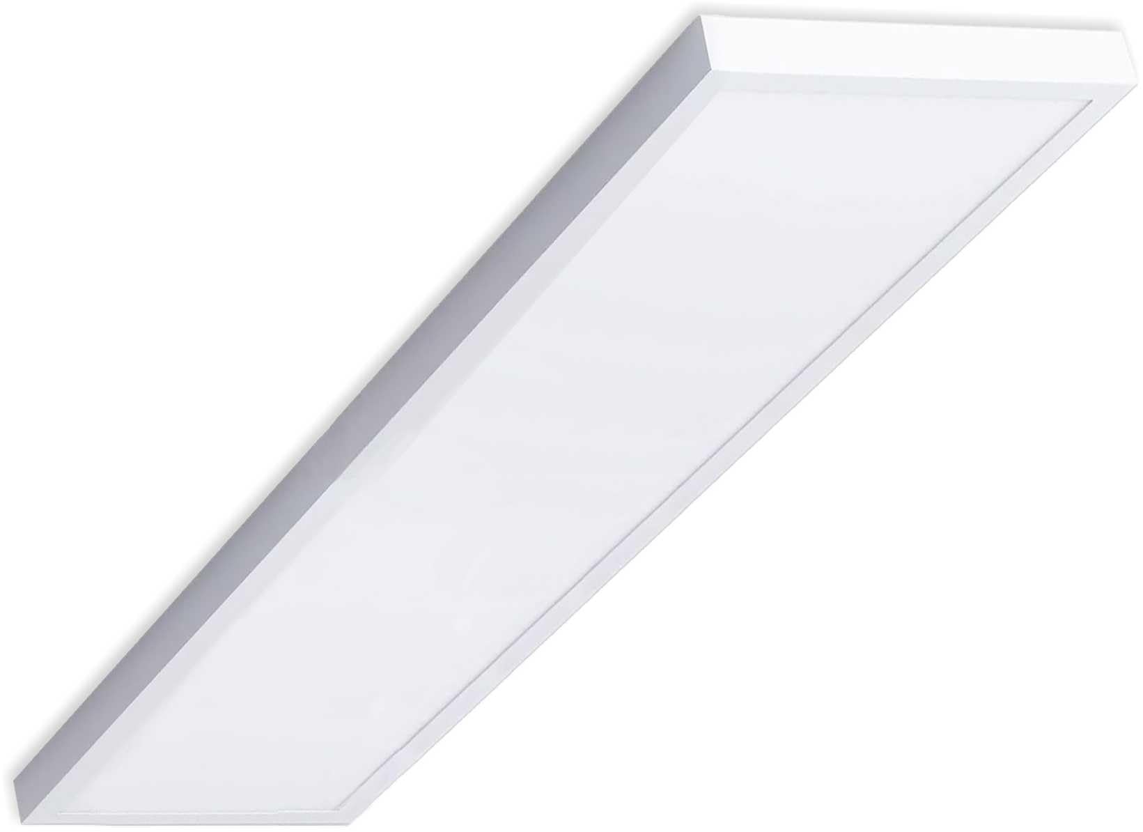 VZLED - Panel LED Superficie para Cocina, Plafón LED Techo 120X30, 40W Blanco Frío 6500ºK (Pack 1)