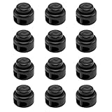 RJ-Sport Heavy Duty Cord Locks, Double Hole Drawstring Stopper Fastener for No Tie Shoelaces and More