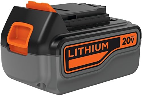 BLACK+DECKER 20V MAX Pole Saw, 8-Inch with Extra 4-Ah Lithium Ion Battery Pack (LPP120 & LB2X4020)