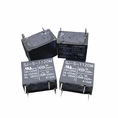 Relais SJ-S-112DM 12VDC pour réparer les pannes de cartes électroniques 10A