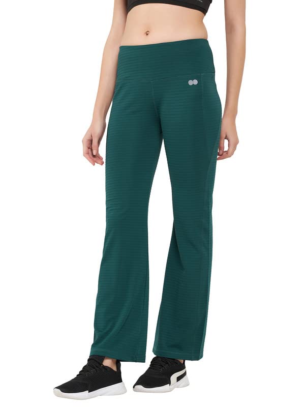 Image of Clovia Women's Regular Fit Mid Rise Pants