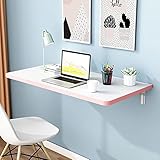 【Table murale multifonctionnelle】 : Cette table murale peut être utilisée comme bureau d'ordinateur, bureau, bureau d'écriture, petite table à manger, table de rangement de cuisine, table basse, table de maquillage, table de travail, etc.
