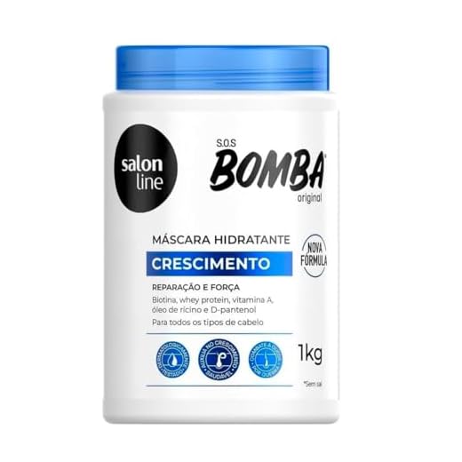 Creme Tratamento 1 kg SOS Bomba Unit, Salon Line, Branco