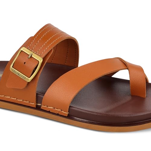 Image of WALKAROO Comfort Sandal For Men's|CloudStep Dual-Density PU Sole - Ultimate Comfort|Stylish Casual Wear|WE1353