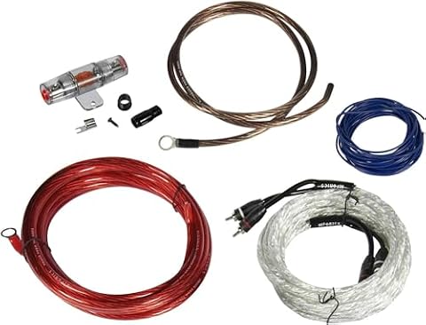 Hifonics HFX10WK - wzmacniacz premium zestaw przyłączeniowy 10 mm²