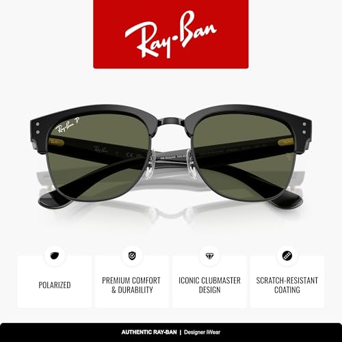 Image of Ray-Ban RBR0504S Clubmaster Reverse Square Sunglasses for Men for Women