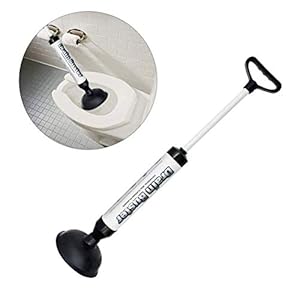 EndyAk Zeer effectieve multifunctionele plunjer voor badkamerafvoeren – Krachtige druk en veelzijdigheid voor toiletten, badkuipen en douches