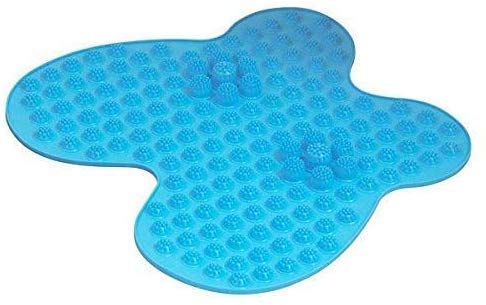PARVY Foot Massage Mat Acupressure Mat for Well-Being Therapy, Massage Cushion Butterfly Type Pressure Plate for Giving the Ultimate Foot Spa (1Pcs) (Multicolor)