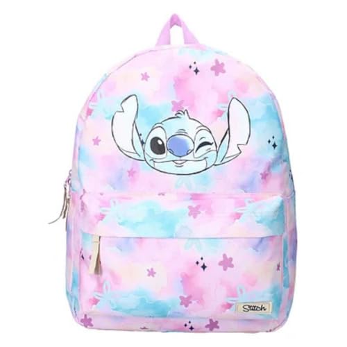 Sac à dos Stitch Disney avec bretelles ajustables pour le confort de l'enfant