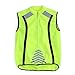 Produktbild HAIT Reflektierende Fahrradanzug Weste Sicherheitsweste Verkehrsstörung Nachts Reisen Fluoreszierende Kleiderjacke,L