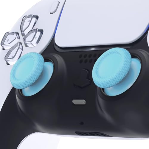 Image of Replacement Joystick Analog Caps for PS5 Controller | Anti-Slip Thumb Grips Cover Stick | Thumbstick Caps for PlayStation 5 DualSense Gamepad (Heaven Blue)