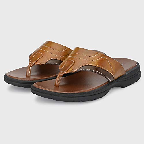 Image of Centrino Men's Outdoor Sandals |Flip Flops /Slippers | Luxurious Comfort Every Step | Slip-On Ease, Minimalist Design | Perfect for Casual Wear (8819)