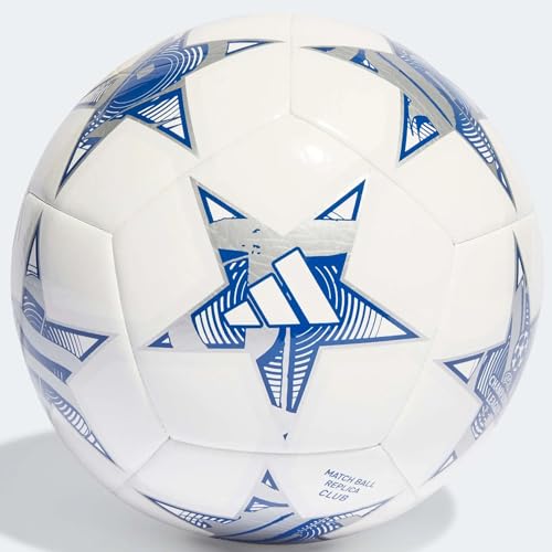 Ballon de football adidas UCL Club blanc taille 3 pour entraînement