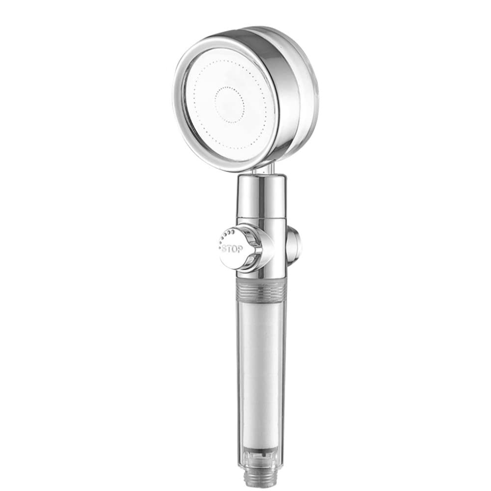 Pommeau de douche rotatif 360 avec jet LED rotatif et jet haute pression