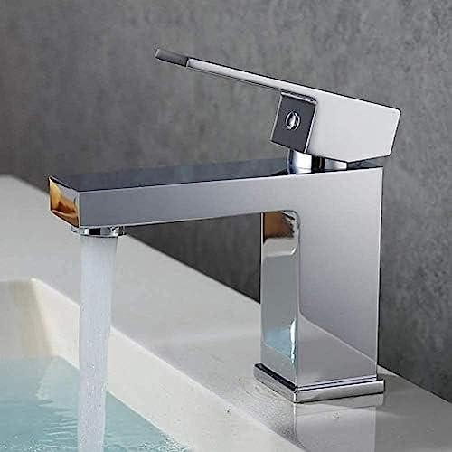 Robinet de lavabo contemporain mitigeur salle de bains cascade et mitigeur cuisine évier