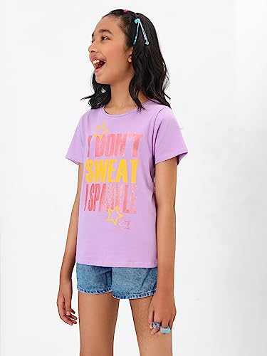 Image of BONKIDS Girl's Regular Fit T-Shirt