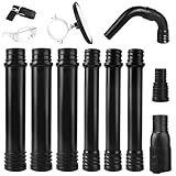 Zipcase Gutter Cleaning Kit - 9.25 ft Safe, with Reflector, Ground-Level Leaf Blower Gutter Attachment Compatible with EGO 530CFM / 580CFM / 575CFM / 650CFM/ 615CFM/LBX6000 Leaf Blowers