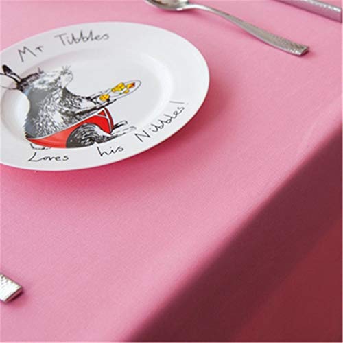Couverture moderne rose 140x200cm en nappe de table épurée - 4