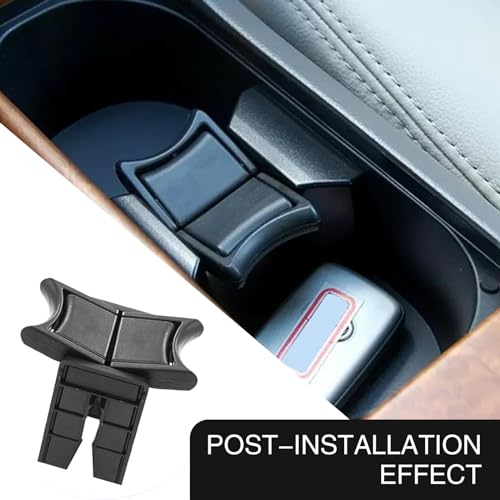 Inserto para portavasos de carro compatible Camry negro miniatura 5
