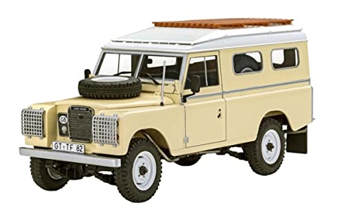 Revell Modellbausatz I Land Rover Series III LWB 109 I Detailreicher Level 3 Fahrzeug Bausatz I 174 Teile I Ma&szlig;stab 1:24 I f&uuml;r Kinder und Erwachsene ab 10 Jahren