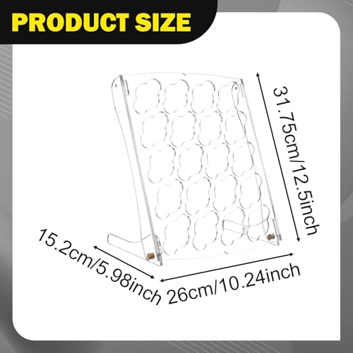 Présentoir à dosettes de café acrylique support rangement de bar