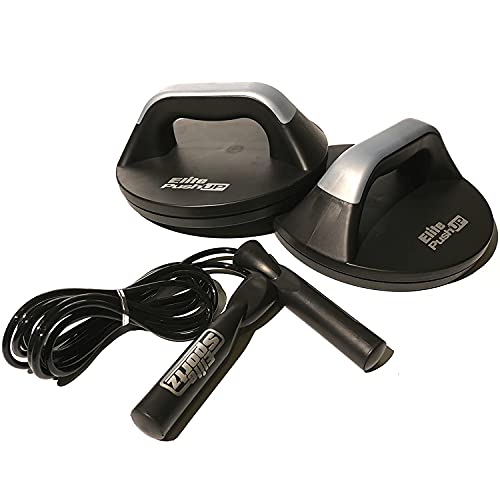 Elite Sportz Push Up Bars – You Will Feel Less Wrist Pain Than When Doing Normal Pushups. Very Sturdy and Won’t Slide Around