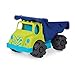 B. toys by Battat- Colossal Cruiser – Grand Sable de 50 cm – Jouet pour la Plage – Camion Benne – pour Enfants de 18 Mois et Plus (Couleur Lime/Bleu Marine), BX1429C1Z