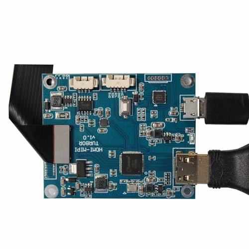 Image of 5.0 Inch Round LCD Display,1080x1080 350 nits Circular IPS Screen | with H /D Controller Board,Sensor Panel for PC Case Mod,Simulator Monitor ,Smart Home Center & Sim Dash